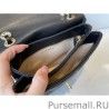 High Calfskin Mini Sqaure Flap Bag AS2468 Black
