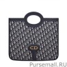 High Christian Dior Foldable clutch Dark Blue