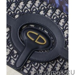 High Christian Dior Foldable clutch Dark Blue