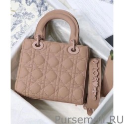 High Quality Christian Dior Lady Dior My Abcdior Bag Apricot