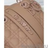 High Quality Christian Dior Lady Dior My Abcdior Bag Apricot