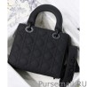 Designer Christian Dior Lady Dior My Abcdior Bag Black