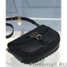 Inspired Christian Dior Medium Dior Bobby Bag Black