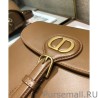 Designer Christian Dior Medium Dior Bobby Bag Coffee