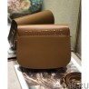 Designer Christian Dior Medium Dior Bobby Bag Coffee