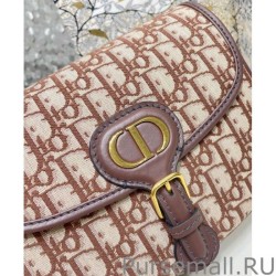 High Christian Dior Medium Dior Bobby Bag Coffee