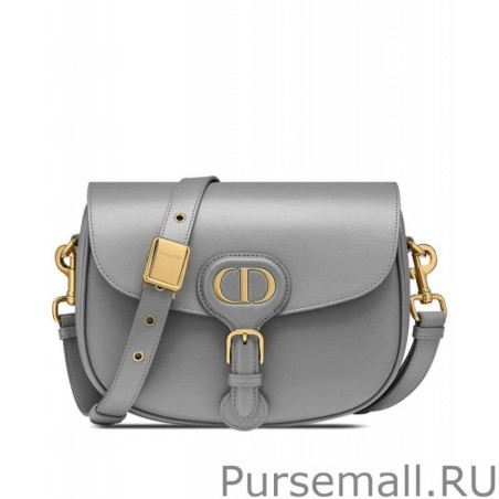 Top Quality Christian Dior Medium Dior Bobby Bag Gray