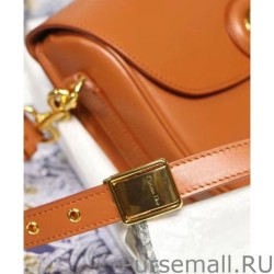 Inspired Christian Dior Medium Dior Bobby Bag Orange