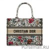 Designer Christian Dior Small Book Tote Gray