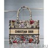 Designer Christian Dior Small Book Tote Gray