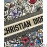 Designer Christian Dior Small Book Tote Gray