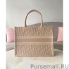 Replica Christian Dior Small Dior Book Tote Pink