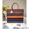 Best Christian Dior Book Tote bag M1286 Orange