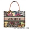 Fashion Christian Dior Small Book Tote Red