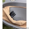 Copy GG Marmont Mini Shoulder Bag 446744 Gray