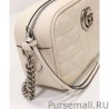 Knockoff GG Marmont Mini Shoulder Bag 634936 Cream