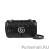 AAA+ GG Marmont Small Shoulder Bag 443497 Black