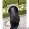 AAA+ GG Marmont Small Shoulder Bag 443497 Black