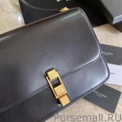 High Quality YSL Saint Laurent Carre Satchel Suede Bag Black