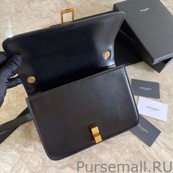 High Quality YSL Saint Laurent Carre Satchel Suede Bag Black