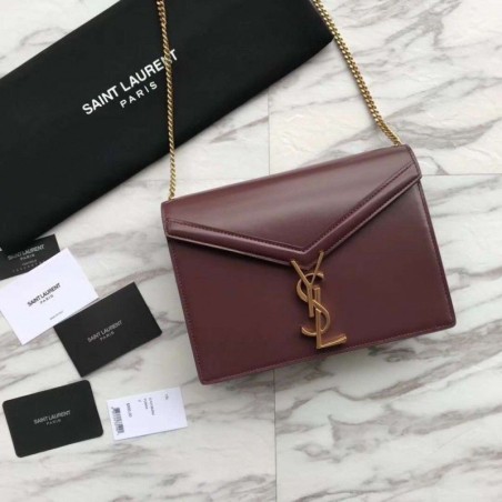 Wholesale YSL Saint Laurent Medium Cassandra Monogram Envelope Bag Red