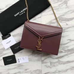 Wholesale YSL Saint Laurent Medium Cassandra Monogram Envelope Bag Red