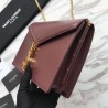 Wholesale YSL Saint Laurent Medium Cassandra Monogram Envelope Bag Red