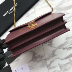 Wholesale YSL Saint Laurent Medium Cassandra Monogram Envelope Bag Red