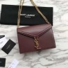 Wholesale YSL Saint Laurent Medium Cassandra Monogram Envelope Bag Red