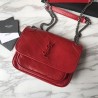 7 Star YSL Saint Laurent Medium Niki Chain Bag Red