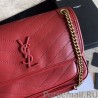 Fashion YSL Saint Laurent Niki Medium Smooth Leather Bag Red