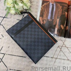 1:1 Mirror Pochette Voyage MM Bag Damier Cobalt Race N60241