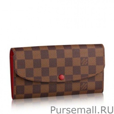 Perfect Emilie Wallet Damier Ebene Canvas N63544