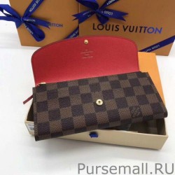 Perfect Emilie Wallet Damier Ebene Canvas N63544