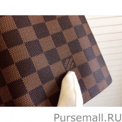 Fashion Damier Ebene Canvas Canvas Brazza Wallet N60017