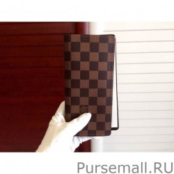 Fashion Damier Ebene Canvas Canvas Brazza Wallet N60017