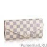 High Josephine Wallet Damier Azur Canvas N63545