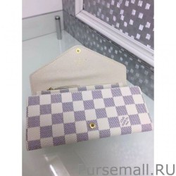 High Josephine Wallet Damier Azur Canvas N63545