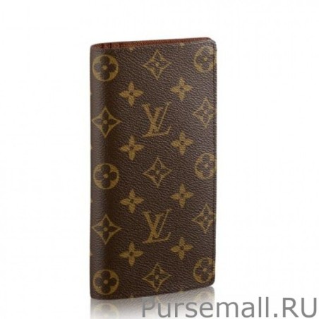 AAA+ Monogram Canvas Brazza Wallet M66540