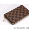 Replicas Zippy Compact Wallet Damier Ebene Canvas Canvas N60028