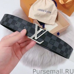 AAA+ LV Initiales 40MM Reversible Belt Damier Graphite M0213Q