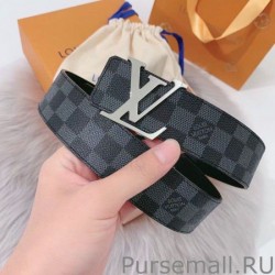 AAA+ LV Initiales 40MM Reversible Belt Damier Graphite M0213Q