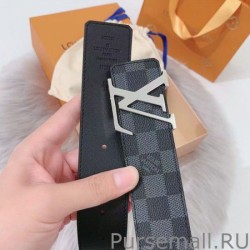 AAA+ LV Initiales 40MM Reversible Belt Damier Graphite M0213Q