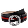 Cheap Gucci Signature Web Belts With Interlocking G Buckle 114984 H17AR 8497