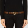 Best Gucci Belts With Interlocking G Buckle 114874 AA61G 2548