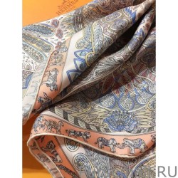 High Quality Hermes Concubine Garden Silk Square Scarf 90