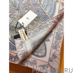 High Quality Hermes Concubine Garden Silk Square Scarf 90