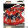 AAA+ Hermes Carriage Solitaire Cashmere Shawl 110 x 200 Orange
