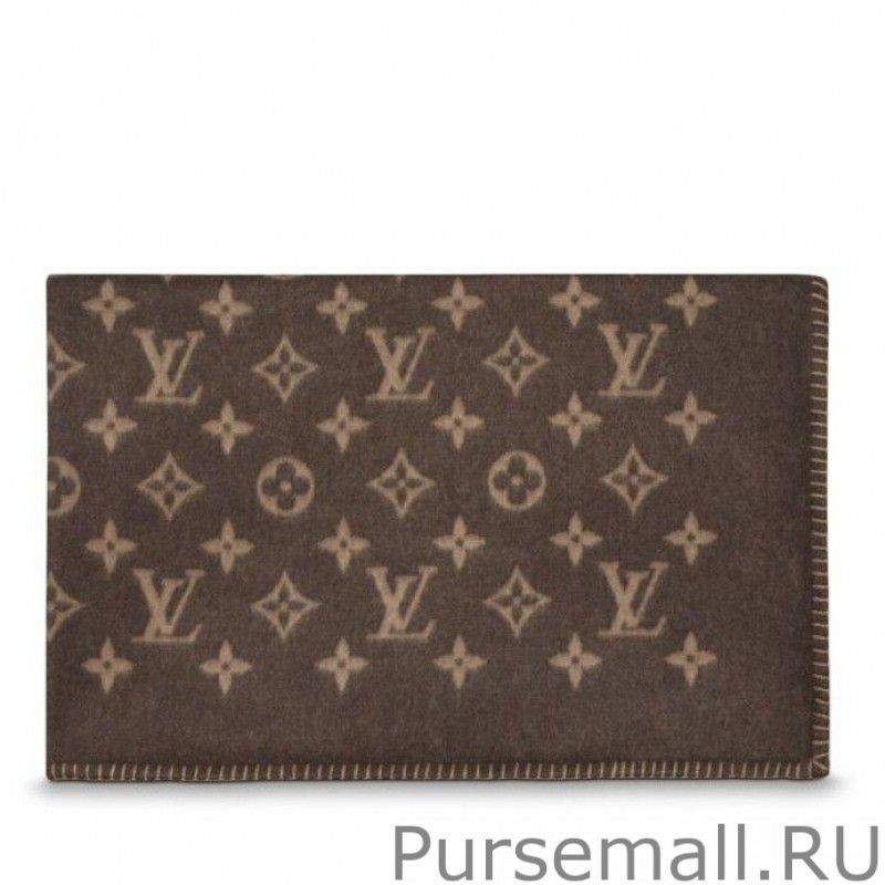 Top Brown Monogram Blanket M75548