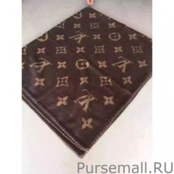 Top Brown Monogram Blanket M75548